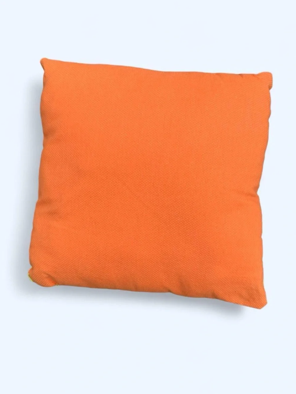Halloween Pumpkin Appliqué Pillow - Orange & Green